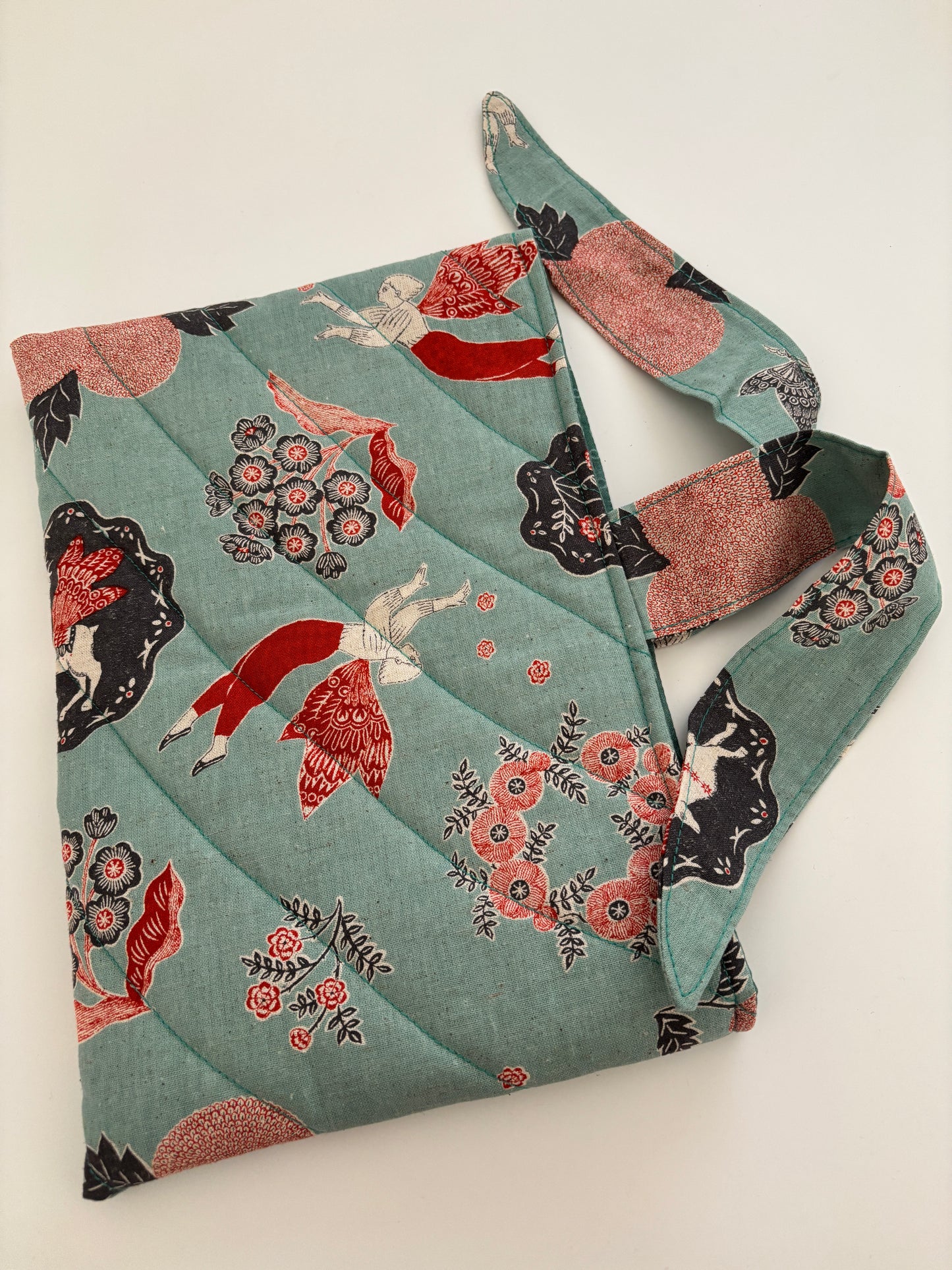 Buchtasche aus hochwertiger Baumwolle