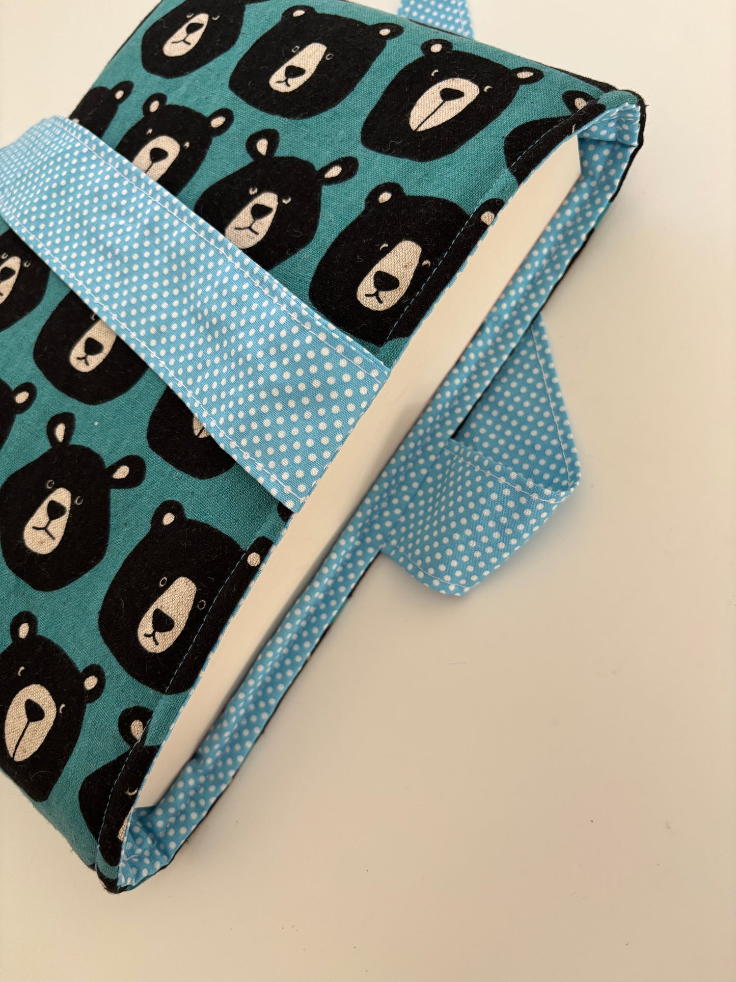 Buchtasche aus hochwertiger Baumwolle